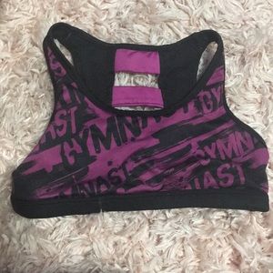 Girls sports bra